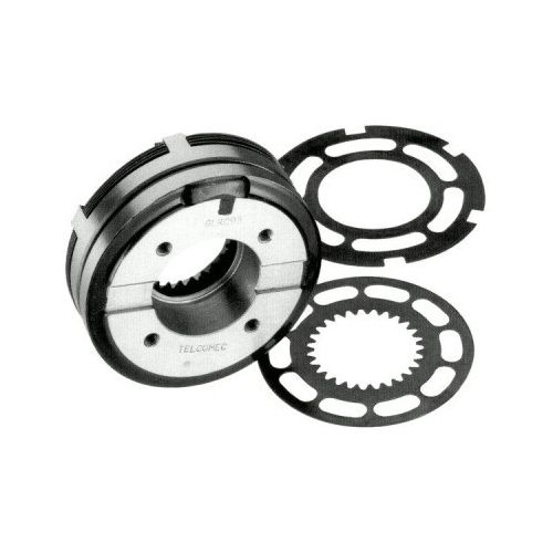Telcomec Electromagnetic Disc Clutch with Slipring - GLRC Series
